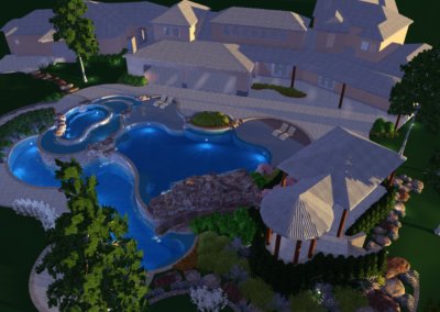 Harvey Pool - Outdoor Pools Design Center - Marquise Pools Hi-Tech Design Team