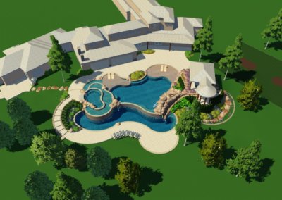 Harvey Pool - Outdoor Pools Design Center - Marquise Pools Hi-Tech Design Team