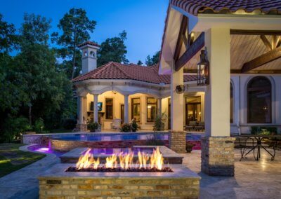 Family Pool Modern French Quarter by Marquise Pools The Woodlands, Texas