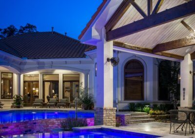 Family Pool Modern French Quarter by Marquise Pools The Woodlands, Texas