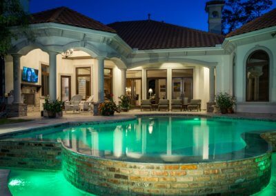 Family Pool Modern French Quarter by Marquise Pools The Woodlands, Texas