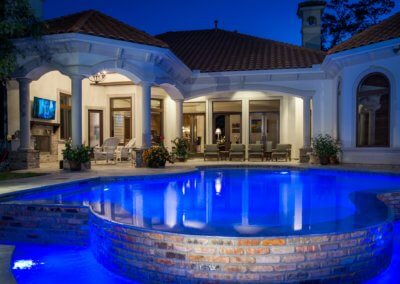 Family Pool Modern French Quarter by Marquise Pools The Woodlands, Texas