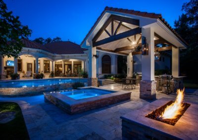 Family Pool Modern French Quarter by Marquise Pools The Woodlands, Texas