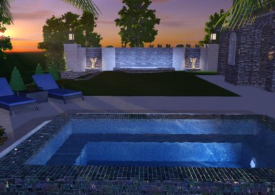 Mackey Pool - Outdoor Pools Design Center - Marquise Pools Hi-Tech Design Team