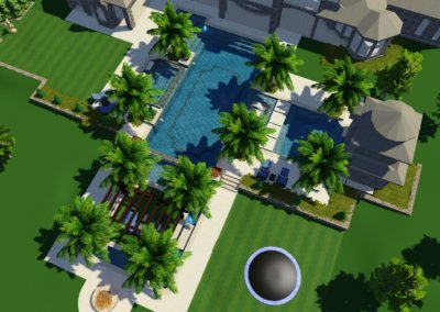 Mackey Pool - Outdoor Pools Design Center - Marquise Pools Hi-Tech Design Team