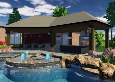 Meissner Pool - Outdoor Pools Design Center - Marquise Pools Hi-Tech Design Team