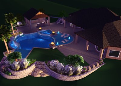 Pritchett Pool - Outdoor Pools Design Center - Marquise Pools Hi-Tech Design Team