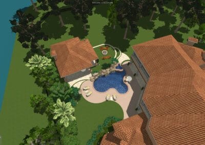 Reyes Herranz Pool - Outdoor Pools Design Center - Marquise Pools Hi-Tech Design Team