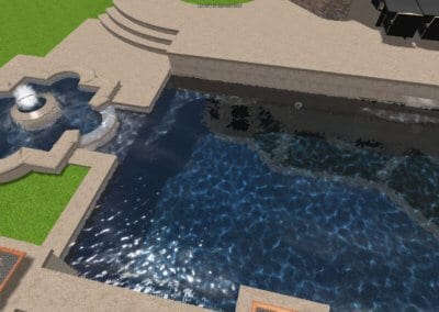 Simpson Pool - Outdoor Pools Design Center - Marquise Pools Hi-Tech Design Team