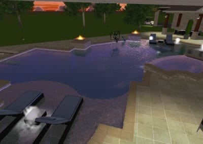 Diana Pool - Outdoor Pools Design Center - Marquise Pools Hi-Tech Design Team