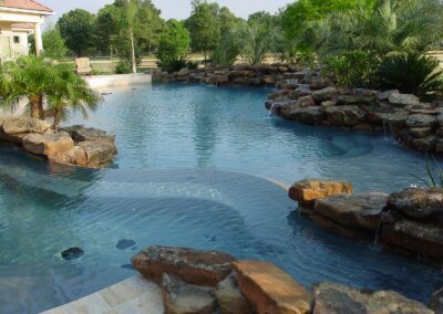 Inground Pools - Lagoon Giant by Marquise Pools Houston, Texas