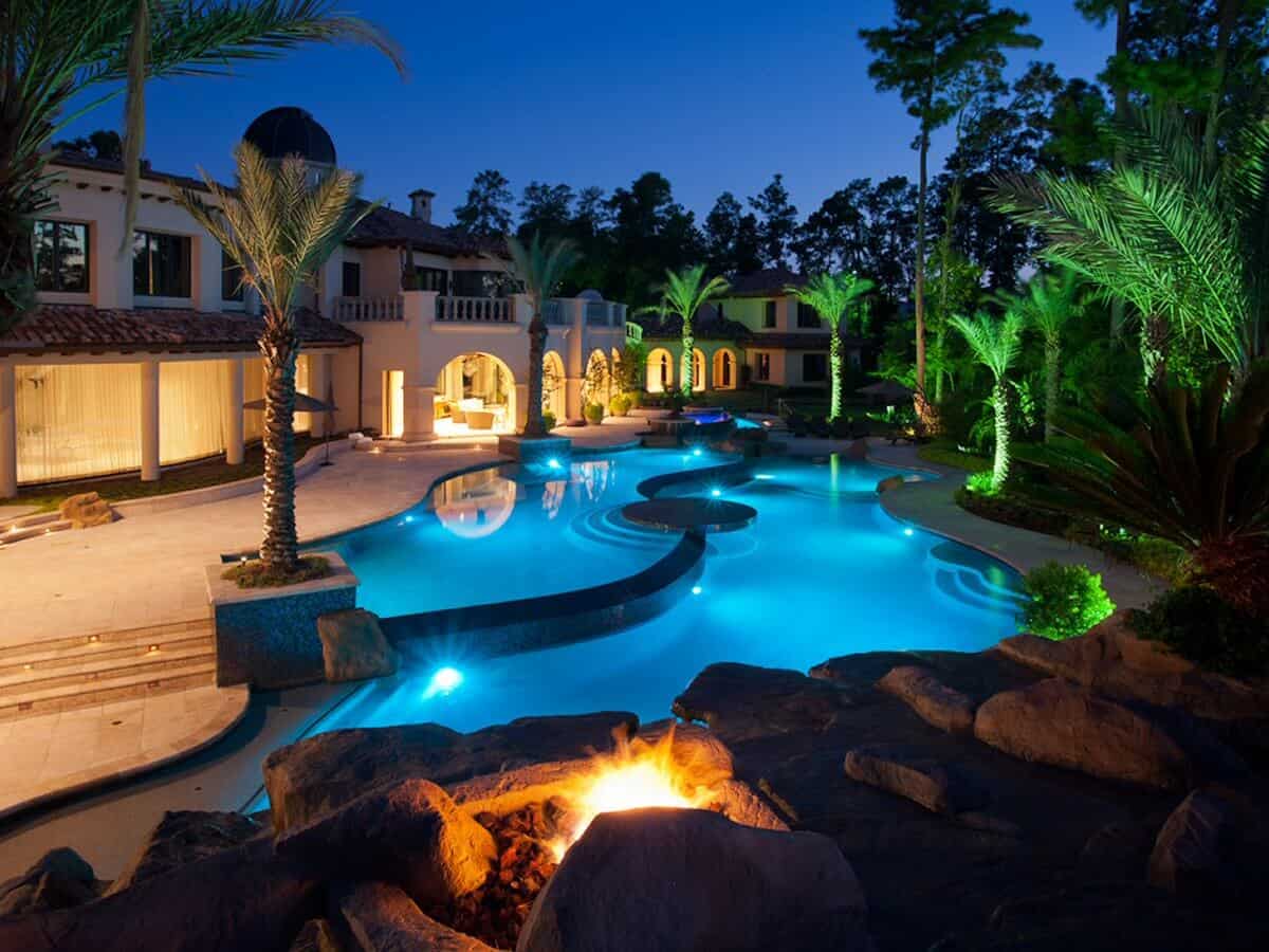 Cool Pool Designs Rock House by Marquise Pools