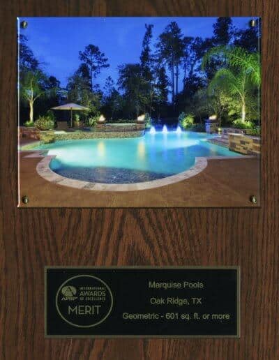 Pool Construction Awards, Publications and Television - Marquise Pools