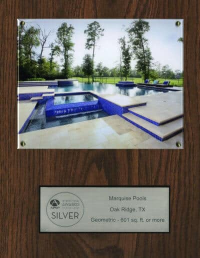 Pool Construction Awards, Publications and Television - Marquise Pools