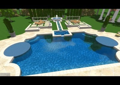 Luxury Pools - Chimenti Project by Marquise Pools