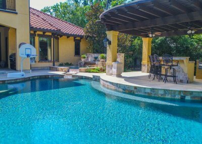 Houston Swimming Pools - The Harvey Project by Marquise Pools