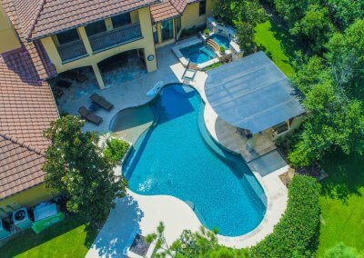 Houston Swimming Pools - The Harvey Project by Marquise Pools