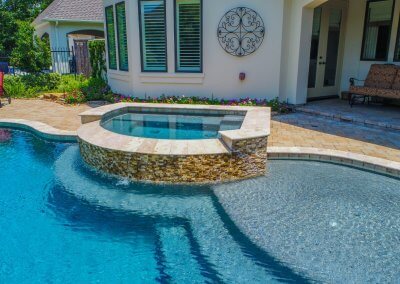 Family Lounge Pool Reese Project by Marquise Pools