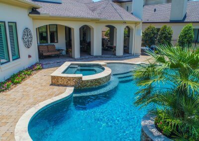 Family Lounge Pool Reese Project by Marquise Pools