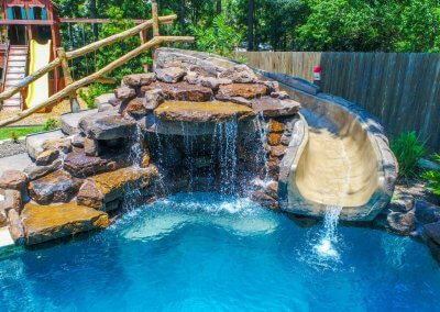 Backyard Pools - The Creel Project by Marquise Pools Houston, Texas