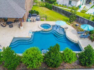 Salt Water Pool - The Brown Project by Marquise Pools Houston, Texas