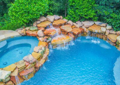 Lagoon Pool Leedy Project by Marquise Pools