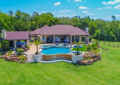 Infinity Edge Pool Pritchett Project by Marquise Pools