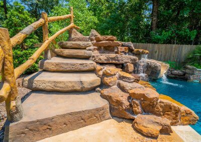 Backyard Pools - The Creel Project by Marquise Pools Houston, Texas