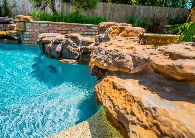 Backyard Pools - The Creel Project by Marquise Pools Houston, Texas