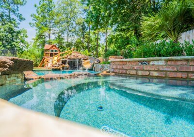 Backyard Pools - The Creel Project by Marquise Pools Houston, Texas