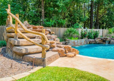 Backyard Pools - The Creel Project by Marquise Pools Houston, Texas