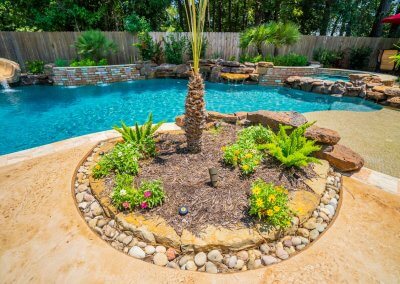 Backyard Pools - The Creel Project by Marquise Pools Houston, Texas