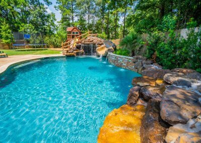 Backyard Pools - The Creel Project by Marquise Pools Houston, Texas