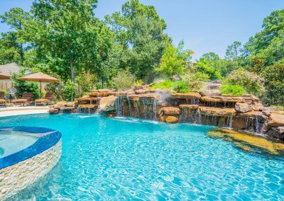 Swimming Pool Remodel - Berry Blossom by Marquise Pools, Houston, Texas