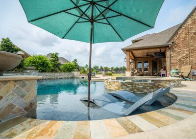 Salt Water Pool - The Brown Project by Marquise Pools Houston, Texas