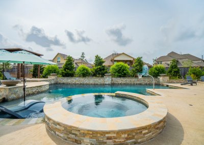 Salt Water Pool - The Brown Project by Marquise Pools Houston, Texas