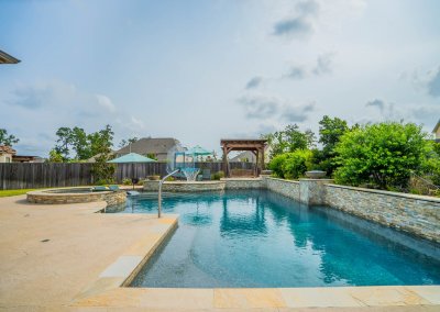 Salt Water Pool - The Brown Project by Marquise Pools Houston, Texas