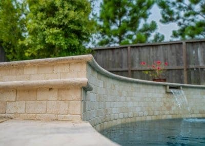 Pool Deck - The Hernandez Project by Marquise Pools The Woodlands