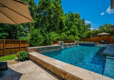 Pool Waterfall Ross Project by Marquise Pools