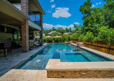 Pool Waterfall Ross Project by Marquise Pools