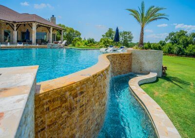 Infinity Edge Pool Pritchett Project by Marquise Pools