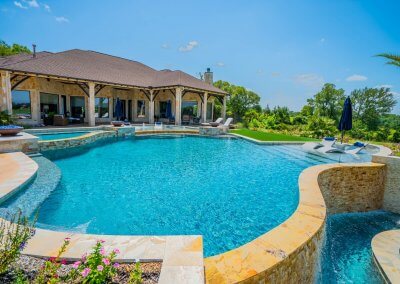 Infinity Edge Pool Pritchett Project by Marquise Pools