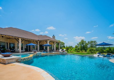 Infinity Edge Pool Pritchett Project by Marquise Pools