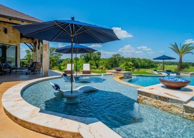 Infinity Edge Pool Pritchett Project by Marquise Pools