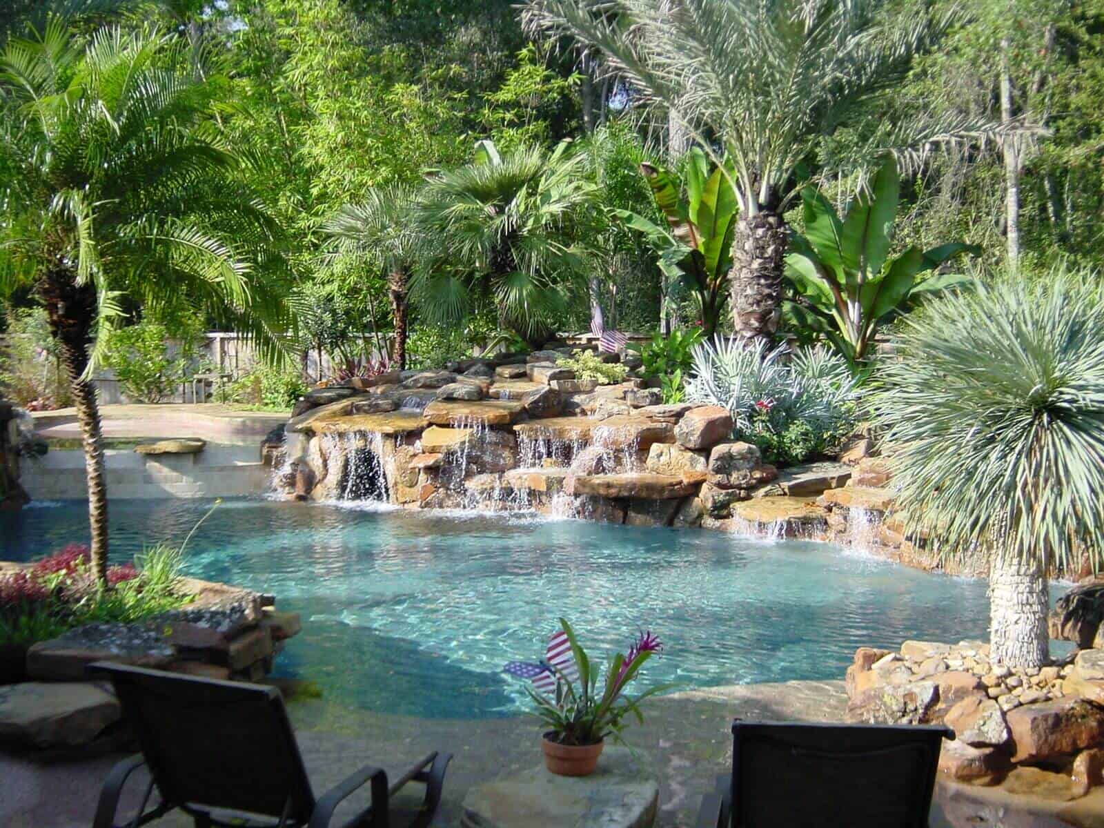 Premier Outdoor Living Hidden Rainforest Project by Marquise Pools