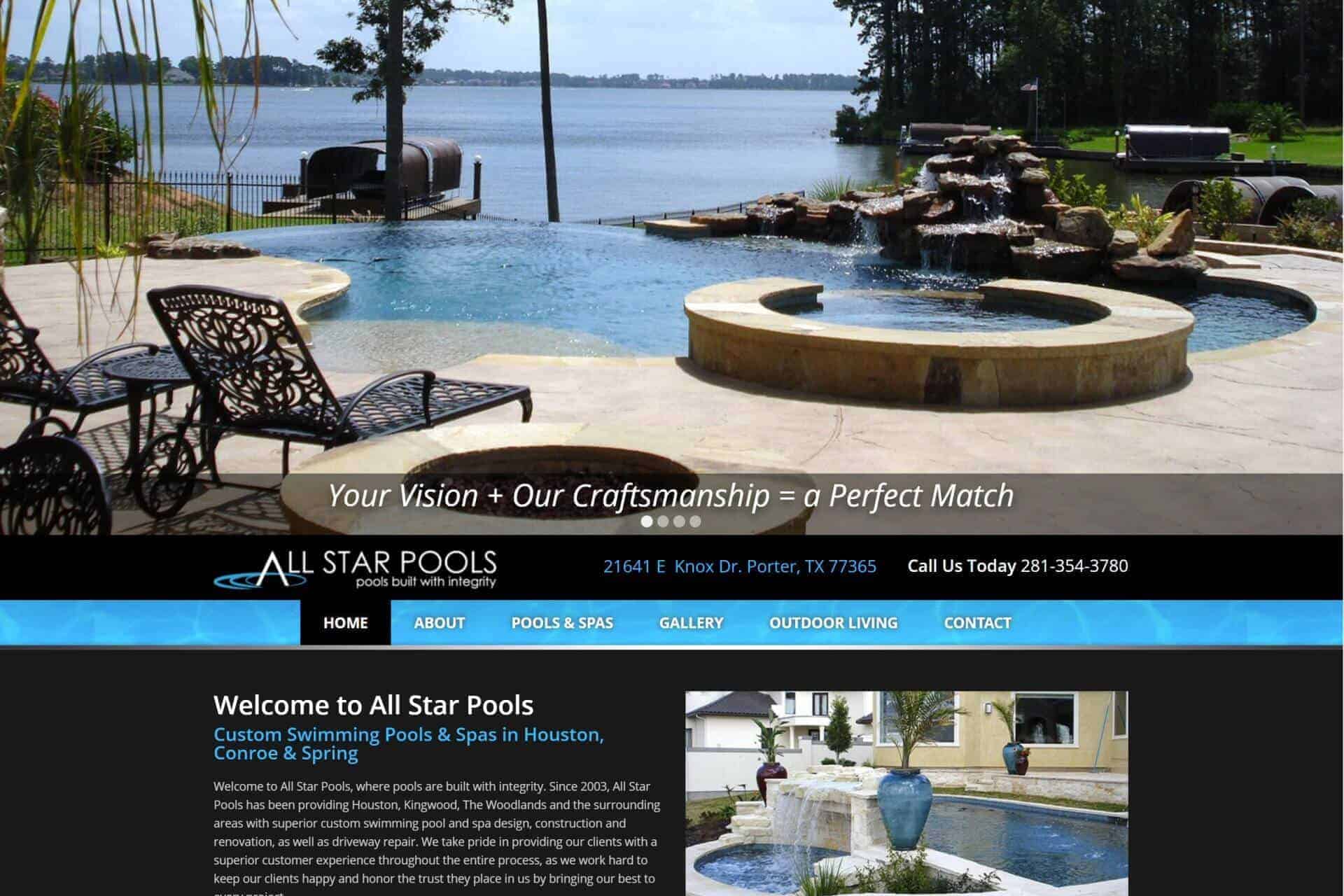 Website Links - All Star Pools