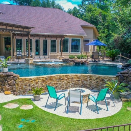 Houston Pool Builder - Custom Pool Builders - Marquise Pools The Woodlands, Texas. Houston Pool Builders and Custom Pool Builders