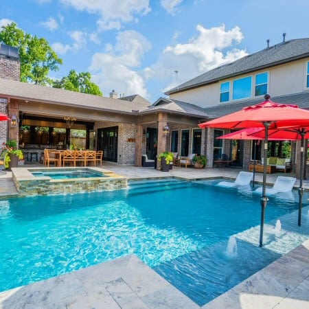 Houston Pool Builder - Custom Pool Builders - Marquise Pools The Woodlands, Texas. Houston Pool Builders and Custom Pool Builders