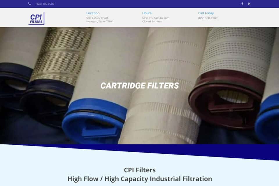 CPI Filters by Marquise Pools