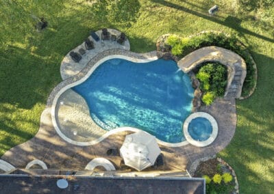 Freeform Pool - The Stevens Project by Marquise Pools